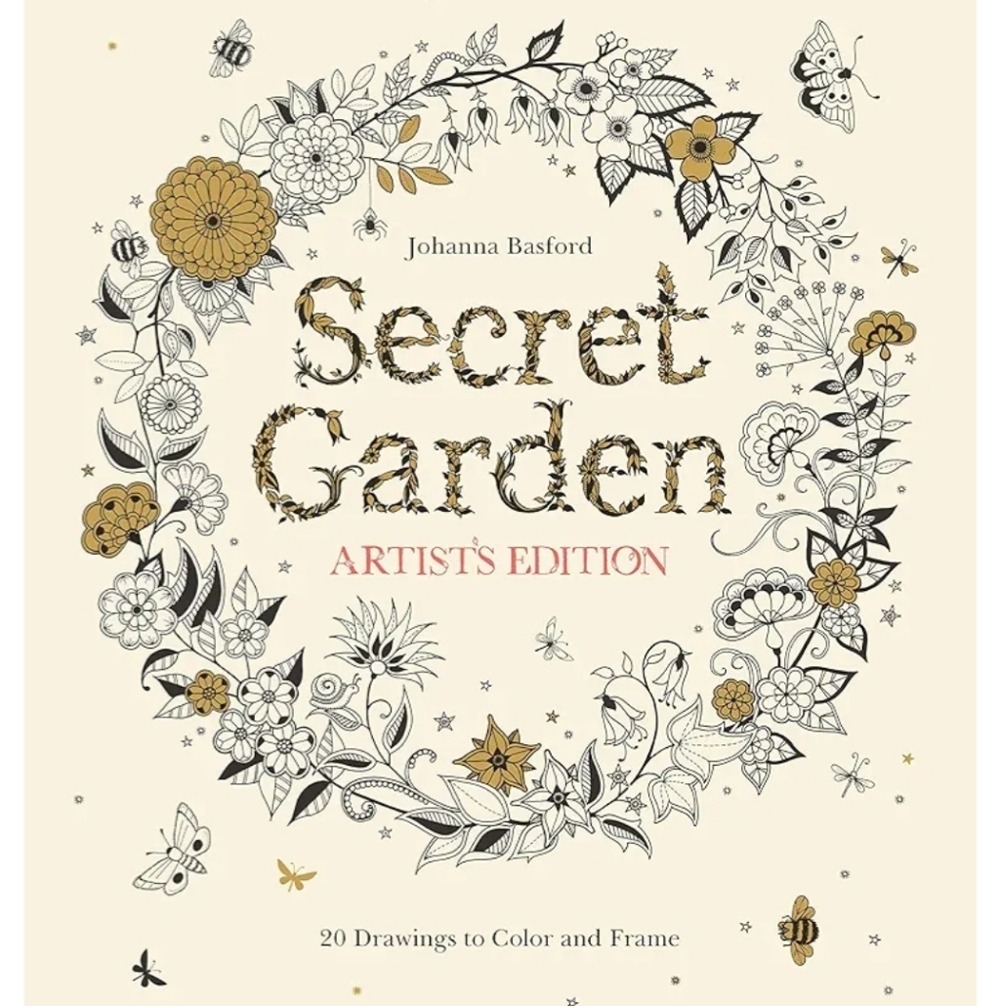 NWT Secret Garden Artists Edition Coloring Book